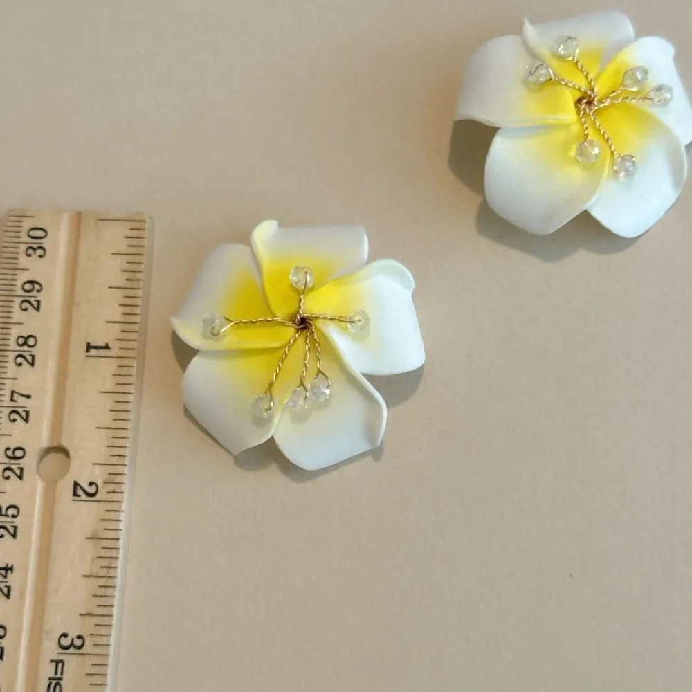 Boho flower earrings N1326